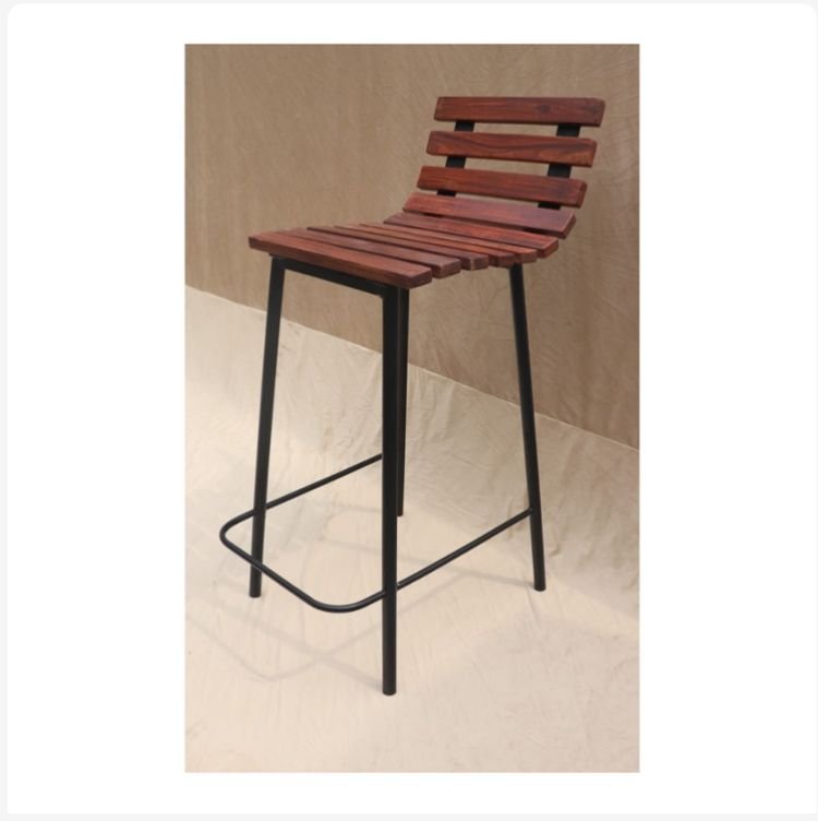 1. Woody barstool
